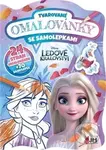 Tvarované omalovánky se samolepkami - Ledové království - kniha z kategorie Omalovánky