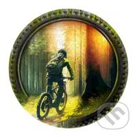 Biker v lese, dřevěné - puzzle z kategorie Zvířata