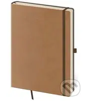 Linkovaný zápisník Flexies L hnědý