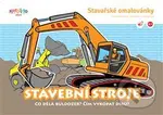 Stavařské omalovánky: Stavební stroje - Tomáš Švehla (ilustrátor) - kniha z kategorie Omalovánky