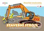 Stavařské omalovánky: Stavební stroje - Tomáš Švehla (ilustrátor)