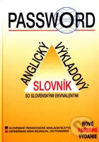 Password - Anglický výkladový slovník so slovenskými ekvivalentmi - kniha z kategorie Jazykové učebnice a slovníky