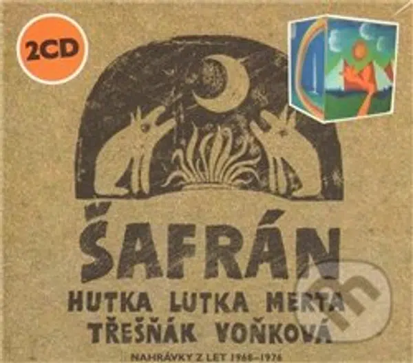 Šafrán (CD) (Nahrávky z let 1968 - 1976) - Jaroslav Hutka a kol.