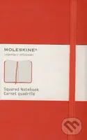 Moleskine - malý červený zápisník (štvorčekový)