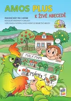 AMOS PLUS K ŽIVÉ ABECEDĚ  se samolepkami (barevný pracovní sešit) - kniha z kategorie 1. stupeň