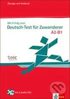 Mit Erfolg zum Deutsch-Test für Zuwk - cvičebnice se souborem testů + 2CD - kniha z kategorie Jazykové učebnice a slovníky
