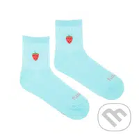 Ponožky trojštvrťové Jahoda (Unisex veľkosť M (veľkosť 39-42))