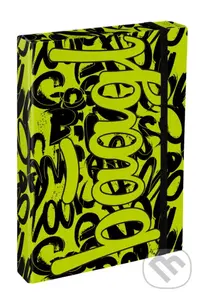 Dosky na školské zošity Baagl Jumbo Lime (A4)