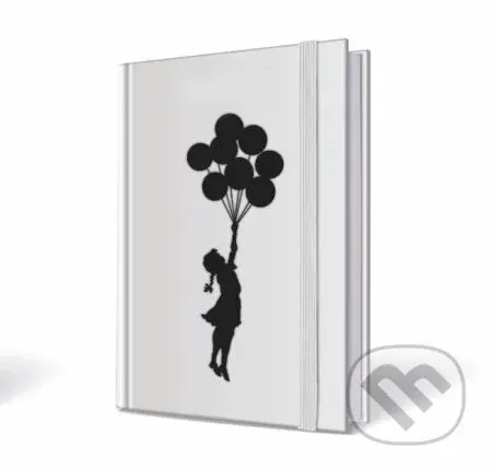 Banksy Girl with Baloons Notebook A6