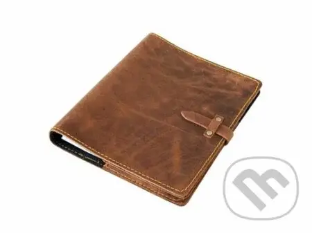 Diář A5 Nýty hnědý