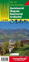Gasteiner Tal - Wagrain- Grosarltal 1:50 000