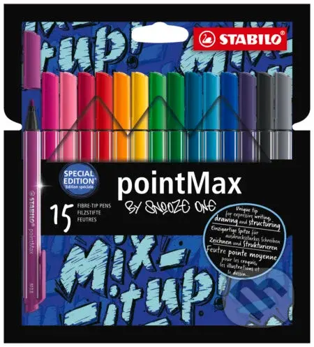 Liner na písanie - STABILO pointMax Edition - 15 ks sada