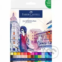 Popisovače Goldfaber Aqua Dual set 24 kusov