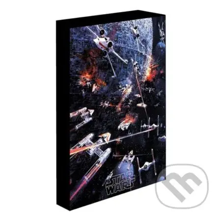 Obraz LED svietiaci 30x40 cm - Star Wars