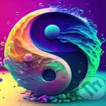 Dřevěné puzzle Jin Jang A3