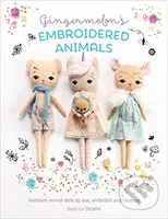 Gingermelon's Embroidered Animals - Shelly Down - kniha z kategorie Hobby