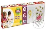 Puzzle předškolní: Čísla, barvy - puzzle z kategorie Naučné puzzle