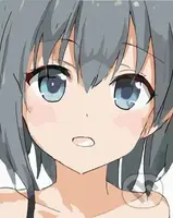 Malování podle čísel: Anime - Dívka portrét (40 x 50 cm)