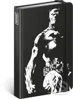 Notes Batman – Dark Knight (linkovaný s gumičkou na uzavření)