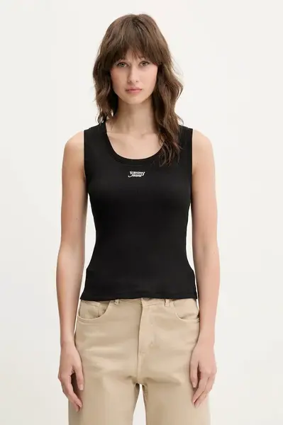 Bavlněný top Tommy Jeans