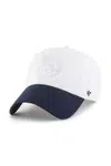 Bavlněná baseballová čepice 47 brand NBA Boston Celtics '47 x Tommy Hilfiger bílá barva, KCO-THCCU172GWL-WH