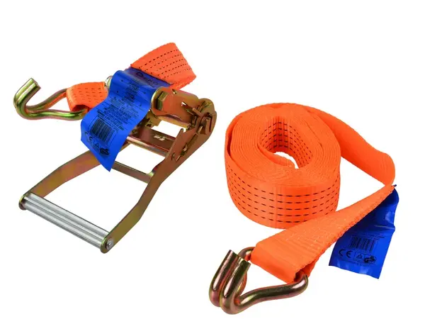 GEKO Upínací pás s ráčnou a háky 5 tun, 4 m, 50 mm Délka: 4 m