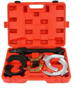 MAR-POL Stahovák pružin McPherson, s vyměnitelnými čelistmi, univerzální sada