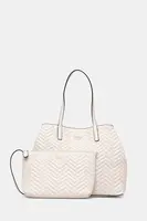 Kabelka Guess VIKKY béžová barva, HWQG93 18290