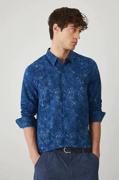 Lněná košile Medicine