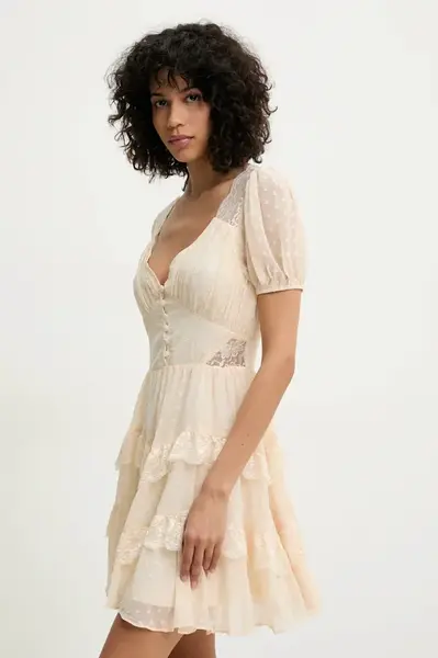 Šaty Answear.LAB béžová barva, mini