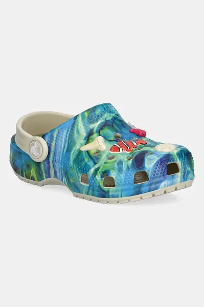 Dětské pantofle Crocs CLASSIC UNDER THE SEA CLOG T