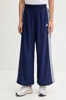 Tepláky adidas Essentials dámské, tmavomodrá barva, s aplikací, JV5328