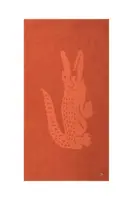 Bavlněný plážový ručník Lacoste LSPORT Sierra 90 x 160 cm oranžová barva