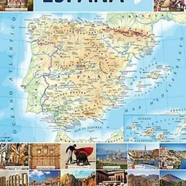 Mapa Espaňa