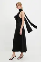 Šaty Answear.LAB černá barva, maxi