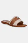 Pantofle Furla Furlarch Mule dámské, hnědá barva, YJ31RCH BX3893 3904S