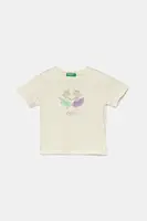 Dětské bavlněné tričko United Colors of Benetton