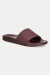 Pantofle Calvin Klein Jeans SLIDE HF MONO CV pánské, vínová barva, YM0YM01282