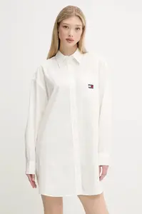 Tommy Jeans Bavlněné šaty Tommy Jeans
