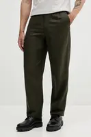 Kalhoty s příměsí lnu Armani Exchange