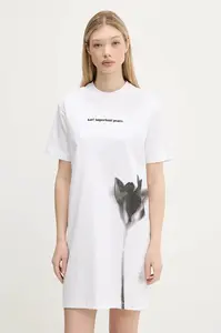 Bavlněné šaty Karl Lagerfeld Jeans