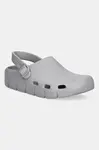 Dětské pantofle Birkenstock Birki-Flow šedá barva, 1029587