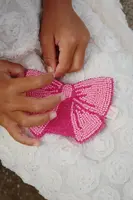 Dětská peněženka Konges Sløjd BEADED BOW WALLET