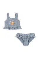 Dvoudílné dětské plavky Konges Sløjd SOLINE BIKINI modrá barva, KS103333