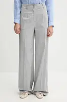 Kalhoty s příměsí lnu Sisley