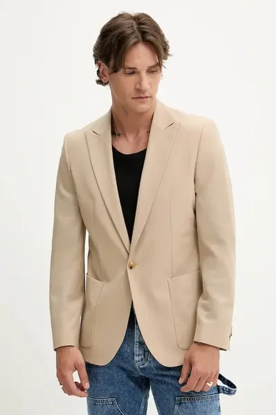 Vlněné sako HUGO Arti253F1X