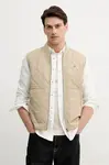 Vesta Tommy Hilfiger pánská, béžová barva, přechodná, MW0MW39647