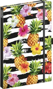 Notes Ananasy, linkovaný, 13 × 21 cm