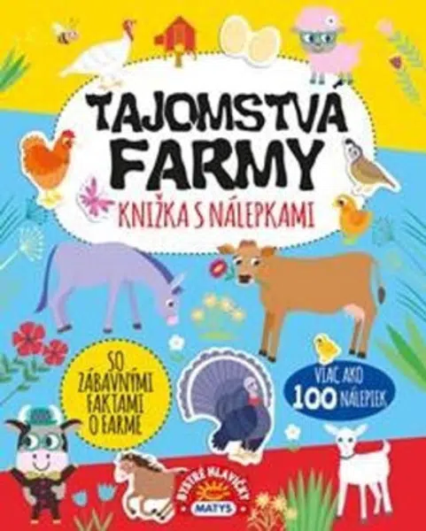 Knižka s nálepkami: Tajomstvá farmy - Lisa Reganová