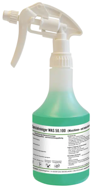 Čistící prostředek WAS 50.100, 6x500 ml s rozprašovačem, bez označení - IBS Scherer